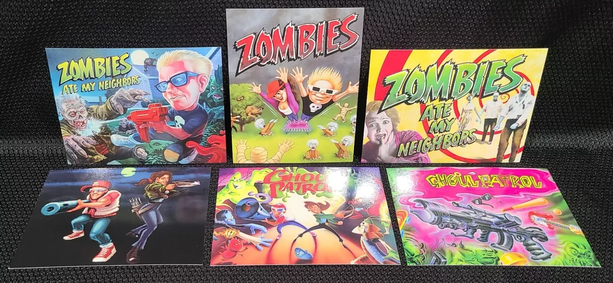 Zombies Ate My Neighbors & Ghoul Patrol Complete Set of 6