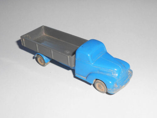 WIKING Model Car Truck Blue Unglazed - Zdjęcie 1 z 3