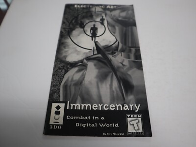 Immercenary (3DO, 1995) Instruction Manual Only