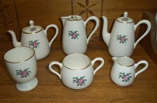 Lenox Breakfast Tea / Coffee Set For JE Caldwell Philadelphia-Couple Small Chips