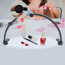 Dimmable Led Half Moon Desk Lamp Brightness Adjustable Nail Led Salon Light Tool