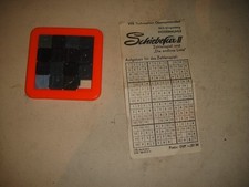 DDR Schiebefax II "Die endlose Linie" m. Anleitung  Zahlen Geduldsspiel
