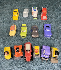Disney Pixar Cars Lot of 14 Plastic Toy Vehicles Multicolor Cars Trucks