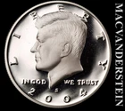 2004-S Silver Kennedy Half Dollar - Choice Gem Proof  Lustrous  #L895