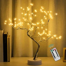 108 LED Sparkly Fairy Spirit Tree Lamp Remote Control, DIY Artificial Tree Lamp,