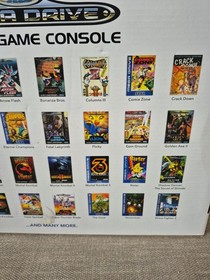 Atgames Sega Mega Drive Mini Classic Console Boxed 81 Games - Great Condition