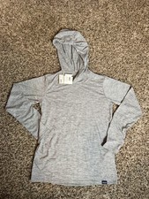 Patagonia Womens Capilene Cool Daily Hoody Regular Fit Feather Grey XS NWT