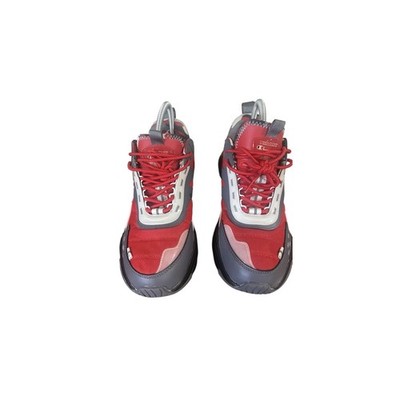 Champion Hyper C Flood Scarlet Gray Black Mens 9 .5 Sneakers Trainers Athletic