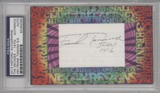 2013 Historic The Decades - 1970s Edition Framed Cut 5/6 Frank Tanana Auto 1r9