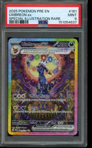 Umbreon ex graded PSA 9 for sale on eBay
