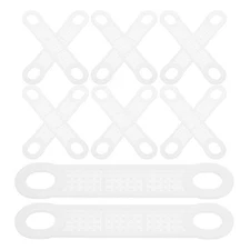  100 Pcs Non-skid Hanger Shoulder Pad Coat Support Pads for Hangers Wide