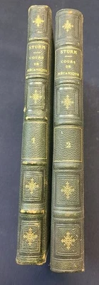 Cours de mécanique de l'école polytechnique - 2 tomes en 2 volumes  Sturm 1861 - Photo 1/4