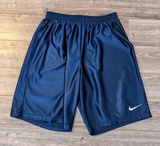 VTG 90s Team Nike Basketball Shorts Mens Made In USA Navy - M EUC