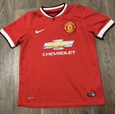 Nike Manchester United 2014/15 Home Jersey Chevrolet Sponsored Size Med