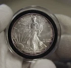 1996  US Silver Eagle $1 Nice Unc Better Year.