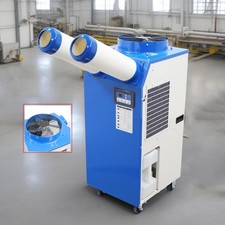 110V Industry Air Conditioner Spot Cooler 2 Tube Cooling Equipment 12000Btu/h