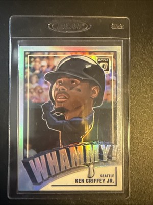 2025 Panini Donruss Optic Whammy! Ken Griffey Jr. SSP Case Hit #3 Mariners HOF