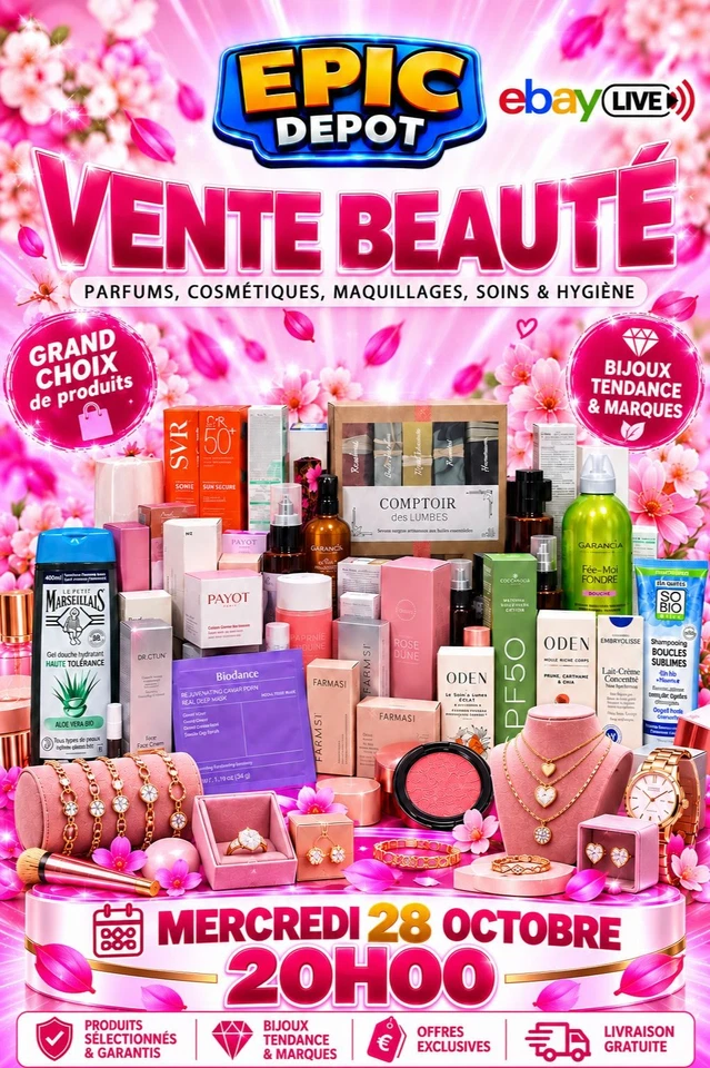 💎 BEAUTÉ & BIJOUX – DES PRIX DE FOU ! 💖