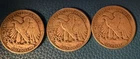 Walking Liberty Half Dollars Lot Of 3
