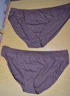 2 New Brown Just My size Bikini Panties Size 13 5xHips 59"-61" Lot — photo 2