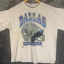 VTG 90s Salem Dallas Cowboy’s Single Stitch USA Made Graphic T-Shirt Men’s XL