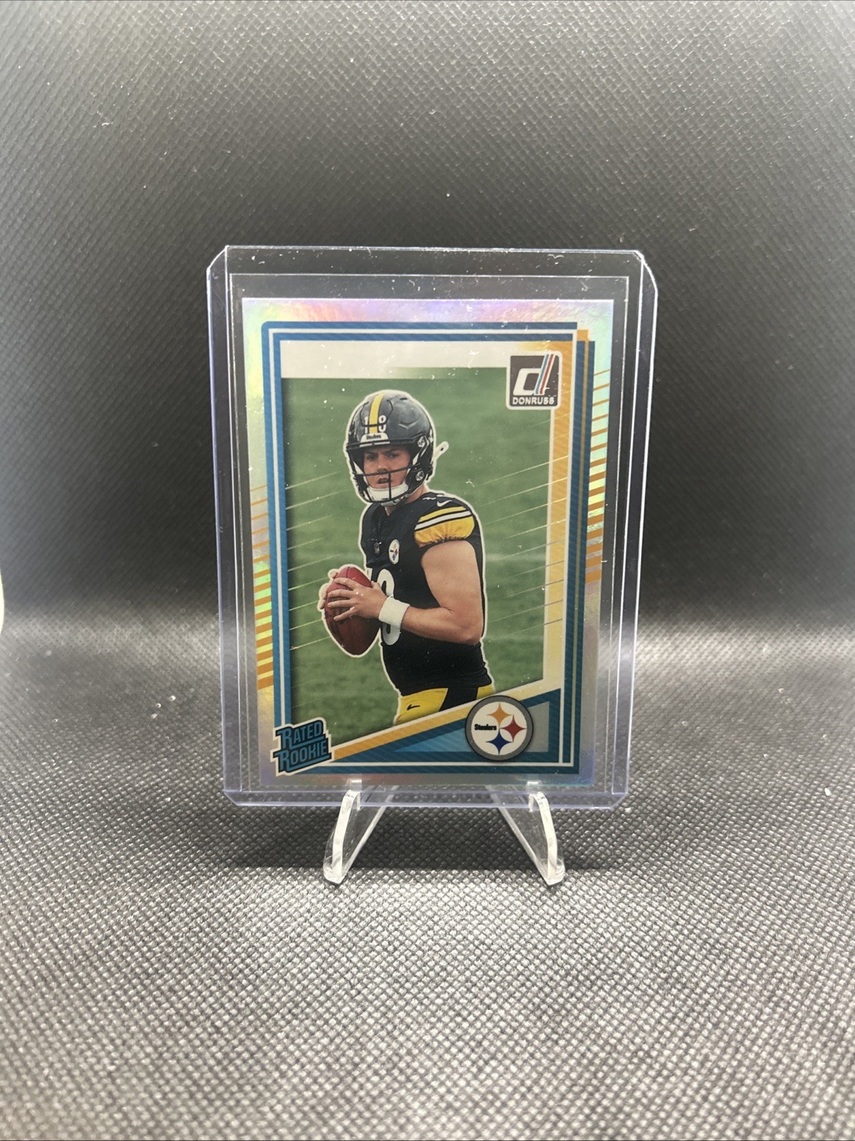 2025 Panini Donruss - Rated Rookie Will Howard #309 No Name (RC)