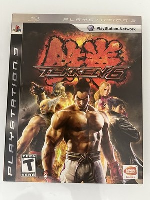 Tekken 6 Sony PlayStation 3 PS3 Fighting Game Complete CIB Holographic Slipcover