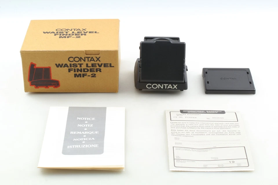 [Top MINT in Box] Contax Waist Level Finder MF-2 for Contax 645 From JAPAN - Image 2 of 4