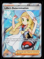 Lillie's Determination Holo Ultra Rare ME01: Mega Evolution 169/132 NM on eBay