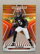 2024 Panini Rookies & Stars Tee Higgins #22 /249 Orange Bengals Color Match SP