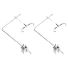 1 Set Fish Tank Light Stand: Aquarium Light Mounting Bracket Aluminum Alloy