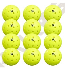 12 Pack Pickleball Set Yellow Brand New