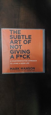 The Subtle Art Of Not Giving A Fck - Mark Manson 5 CD Audio Book - Complete NEW