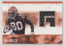 2003 Upper Deck UD Game Jersey Peter Warrick #GJ-PW 0f6