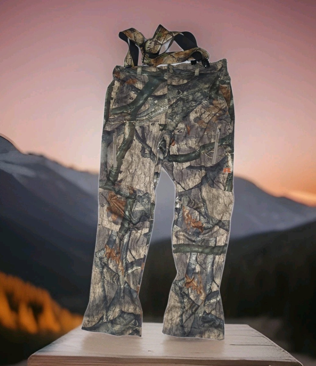 Russell Outdoors APX L3 Zephyr Pants Camo Hunting Men XL XXL Mossy