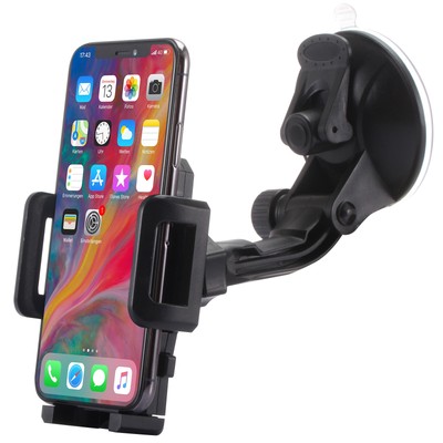 360° Universal KFZ Auto LKW Navi Handy Smartphone Halter-ung passt für Scheibe R