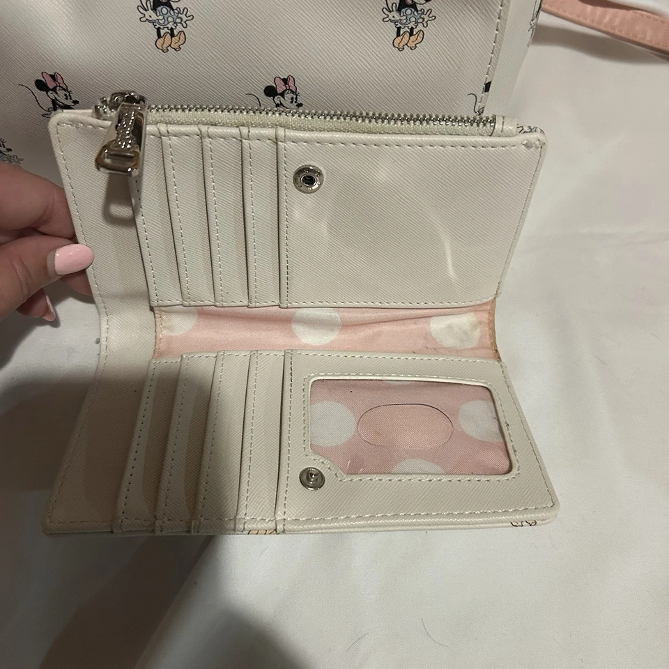 罕见米妮老鼠 Loungefly 迪士尼钱包行李袋/钱包 — 第 4/4 张图片