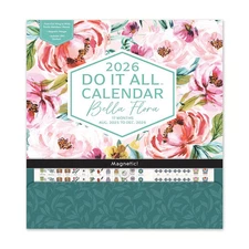 Orange Circle Studio Corporation,  Bella Flora Do It All 2026 Wall Calendar, 12'