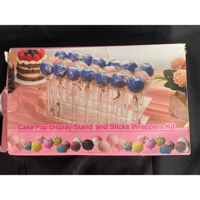Cake Pop Display Stand and Sticks Wrappers Kit New Halloween Baby Showers