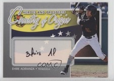 2011 ITG Heroes and Prospects Silver /40 Ehire Adrianza #COO-EA Auto 0af