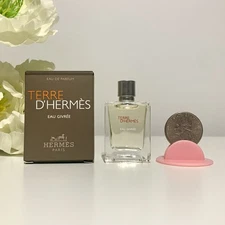 Hermes Terre d'Hermes Eau Givree Eau de Parfum Mini Splash Dabber 5ml/0.17oz NIB