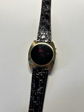 1970s TIMEX 202 200 VINTAGE RED LED DIGITAL WATCH WORKING NEW BATTERIES
