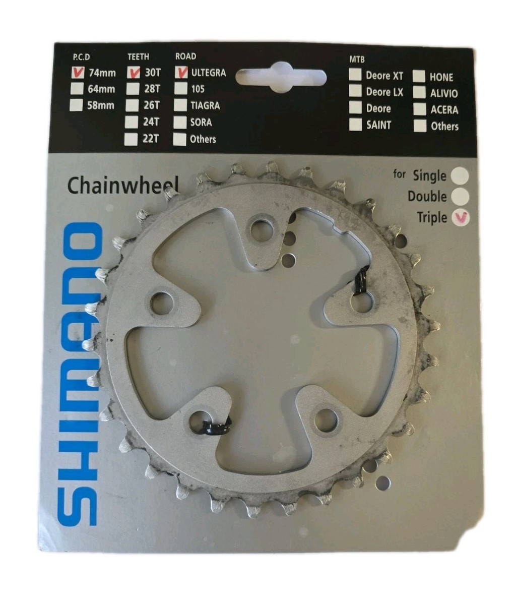 Plateau Shimano Ultegra SG A-30 30 Dents 74 Mm – Pour Vélo Route FC-6503