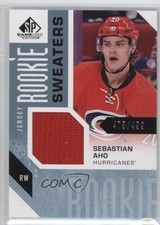 2016-17 SP Game Used Rookie Sweaters 475/499 Sebastian Aho #RS-SA 0e15