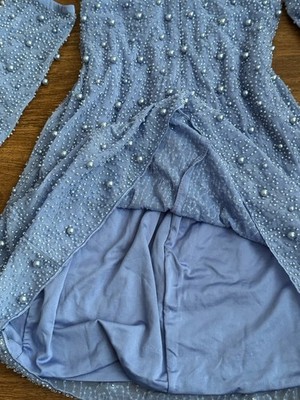 blue pearl oh polly dress Royal Blue Maxi Dress With Pearl Open Back