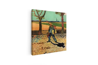 #ad #ad Vincent van Gogh The Painter on His Way to Work Canvas Wall Art Picture Print $59.99