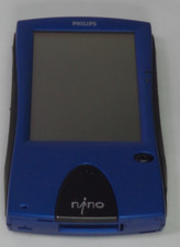 Philips Nino 200 Series Handheld LCD PDA Windows Organizer Tested Blue