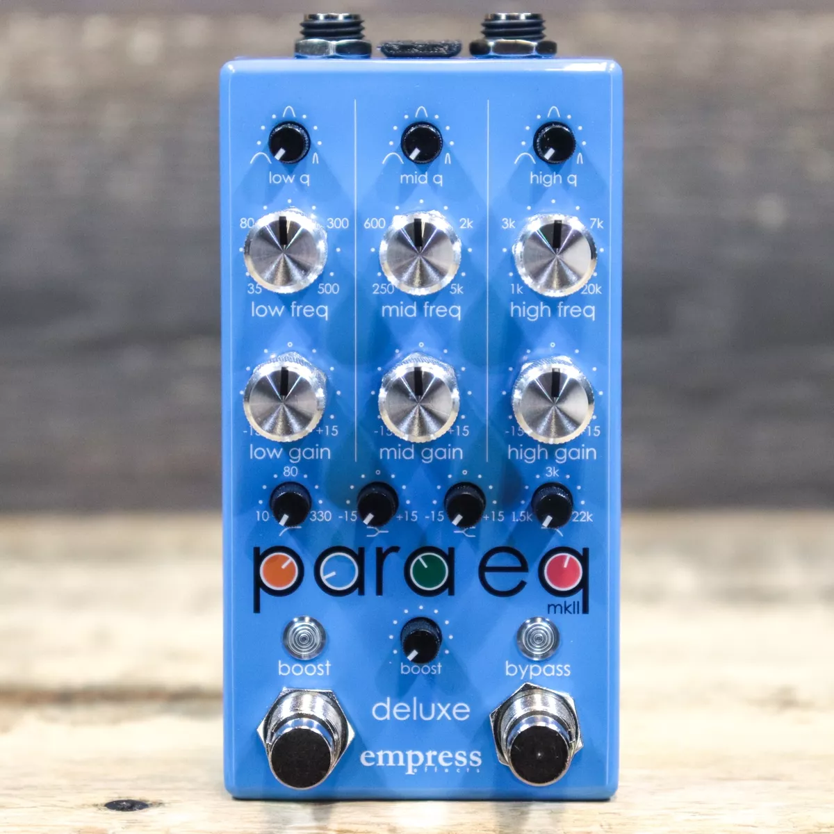 Empress Effects ParaEQ MkII Deluxe Parametric Equalizer with Boost Effect  Pedal