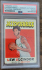 1971-72 TOPPS SIGNED CARD KAREEM ABDUL-JABBAR BUCKS LAKERS UCLA HOF PSA DNA 100