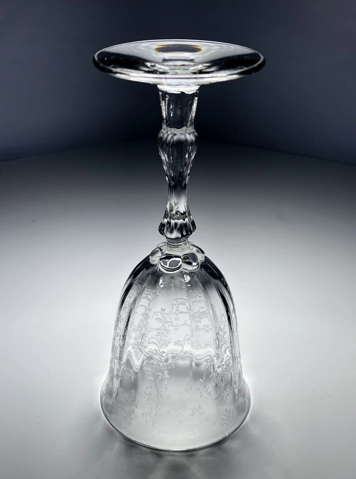 Fostoria Navarre Water Goblets - Set of 4 - Image 4 of 4